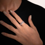 Everyday Glamour Ring in White Gold