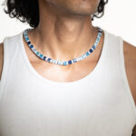Sapphire Sky Sparkle Chain - 7.5mm