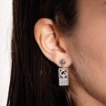Love All Night Earring in White Gold