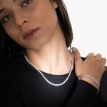 Tennis Chain in White Gold - 5mm